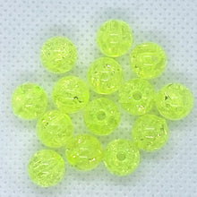 画像をギャラリービューアに読み込む, クラックアクリルビーズ 8mm 100粒 手芸 ハンドメイド ビーズ 作品作り アクセサリー