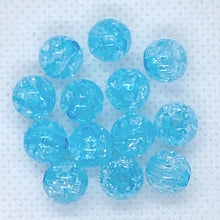 画像をギャラリービューアに読み込む, クラックアクリルビーズ 8mm 100粒 手芸 ハンドメイド ビーズ 作品作り アクセサリー