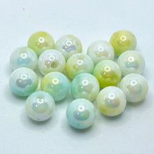 画像をギャラリービューアに読み込む, アクリルビーズ グラデーション 8mm アクセサリー ハンドメイド パーツ 素材 材料 イヤリング ブレス ピアス