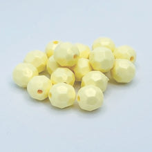 画像をギャラリービューアに読み込む, アクリルビーズ 多面カット パステル 8mm アクセサリーパーツ ピアス イヤリング ネックレス 作品作り