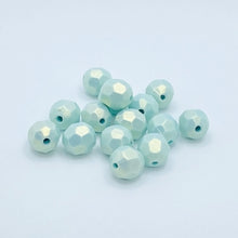 画像をギャラリービューアに読み込む, アクリルビーズ 多面カット パステル 8mm アクセサリーパーツ ピアス イヤリング ネックレス 作品作り