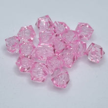 画像をギャラリービューアに読み込む, アクリルビーズ キューブ クリア 8mm ハンドメイド クラフト アクセサリーパーツ