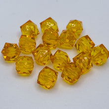 画像をギャラリービューアに読み込む, アクリルビーズ キューブ クリア 8mm ハンドメイド クラフト アクセサリーパーツ