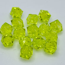 画像をギャラリービューアに読み込む, アクリルビーズ キューブ クリア 8mm ハンドメイド クラフト アクセサリーパーツ