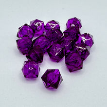 画像をギャラリービューアに読み込む, アクリルビーズ キューブ クリア 8mm ハンドメイド クラフト アクセサリーパーツ