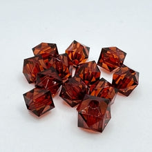 画像をギャラリービューアに読み込む, アクリルビーズ キューブ クリア 8mm ハンドメイド クラフト アクセサリーパーツ