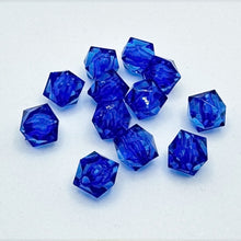画像をギャラリービューアに読み込む, アクリルビーズ キューブ クリア 8mm ハンドメイド クラフト アクセサリーパーツ