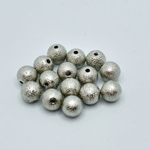 画像をギャラリービューアに読み込む, アクリル 丸型スペーサー ビーズ プレーン 8mm 100粒 鍍金 円形 キラキラ
