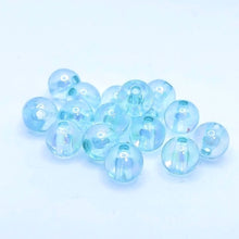 画像をギャラリービューアに読み込む, アクリルビーズ クリア パステル 8mm 100粒 ハンドメイド パーツ 素材 材料 イヤリング ブレス ピアス