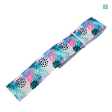 画像をギャラリービューアに読み込む, トロピカルフラワー リーフ リボン 25mm×1m 5種類セットB