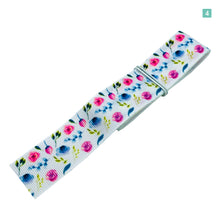 画像をギャラリービューアに読み込む, 南国 フラワー リーフ リボン 25mm×1m 5種類セットA