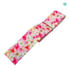 画像をギャラリービューアに読み込む, リボン グラデーションフラワー ポリエステル綿 25mm×1m 9種 材料 素材 資材 ハンドメイド資材