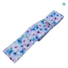 画像をギャラリービューアに読み込む, リボン グラデーションフラワー ポリエステル綿 25mm×1m 9種 材料 素材 資材 ハンドメイド資材