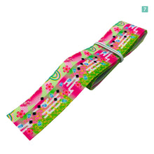 画像をギャラリービューアに読み込む, 和柄 和風 デザインリボン 25mm×1m 7種類セットB お正月 新年 作品 現代風 ハンドメイド アクセサリー