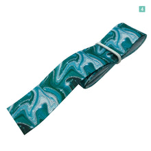 画像をギャラリービューアに読み込む, グログランリボン マーブル 寒色 25mm×1m 6種類セットA 大理石 リバーストーン 墨流し リゾート 春 夏 暖色 ラグジュアリー
