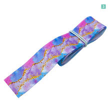 画像をギャラリービューアに読み込む, グログランリボン マーブル 暖色 25mm×1m 6種類セットB 大理石 リバーストーン 墨流し リゾート 春 夏 寒色 ラグジュアリー