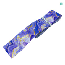 画像をギャラリービューアに読み込む, グログランリボン マーブル 暖色 25mm×1m 6種類セットB 大理石 リバーストーン 墨流し リゾート 春 夏 寒色 ラグジュアリー