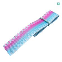 画像をギャラリービューアに読み込む, リボン グラデーション 25mm×1m 6種類セットA ギフト 包装 ストラップ 花飾り レインボー ヘアー