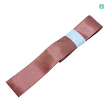 画像をギャラリービューアに読み込む, サテンリボン 無地 25mm×1m ギフト 作品 手芸 材料 ハンドメド資材 無地 アクセサリー 包装 ラッピング (5種類セット05)