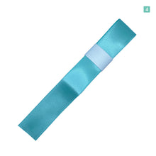 画像をギャラリービューアに読み込む, サテンリボン 無地 25mm×1m ギフト 作品 手芸 材料 ハンドメド資材 無地 アクセサリー 包装 ラッピング (5種類セット48)