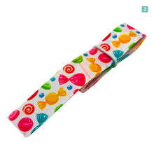 画像をギャラリービューアに読み込む, リボン 25mm×1m 8種類セットA キャンディ お菓子 スイーツ 可愛い