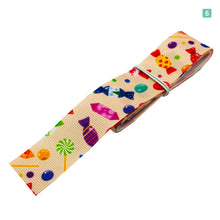 画像をギャラリービューアに読み込む, リボン 25mm×1m 8種類セットA キャンディ お菓子 スイーツ 可愛い