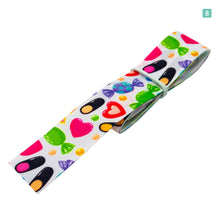 画像をギャラリービューアに読み込む, リボン 25mm×1m 8種類セットA キャンディ お菓子 スイーツ 可愛い