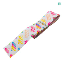 画像をギャラリービューアに読み込む, リボン 25mm×1m 8種類セットB キャンディ お菓子 スイーツ 可愛い ハンドメイド