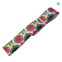 画像をギャラリービューアに読み込む, グログランリボン ゴシック フラワー 25mm×1m 5種類セットB レトロ クラシック 花 作品 ハンドメイド