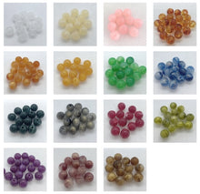 画像をギャラリービューアに読み込む, アクリルビーズ マーブル 大理石風 8mm 100個 アクセサリーパーツ ハンドメイド ピアス ブレスレット ストラップ ハンドメイド