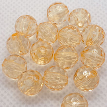 画像をギャラリービューアに読み込む, アクリルビーズ 球体 多面カット 8mm 100個 ミラーボール ダイヤカット ハンドメイド クラフト アクセサリーパーツ