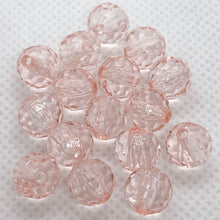 画像をギャラリービューアに読み込む, アクリルビーズ 球体 多面カット 8mm 100個 ミラーボール ダイヤカット ハンドメイド クラフト アクセサリーパーツ