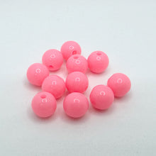 画像をギャラリービューアに読み込む, アクリルビーズ ラウンドビーズ キャンディーカラー 8mm 100個 ピアス ブレスレット ストラップ ハンドメイド 手芸用品 アクセサリーパーツ