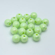 画像をギャラリービューアに読み込む, アクリルビーズ パステル オーロラ 8mm 100個 アクセサリー ハンドメイド パーツ 素材 材料 イヤリング ブレス ピアス