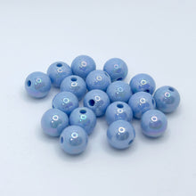 画像をギャラリービューアに読み込む, アクリルビーズ パステル オーロラ 8mm 100個 アクセサリー ハンドメイド パーツ 素材 材料 イヤリング ブレス ピアス