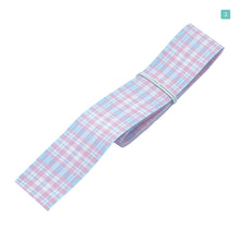 画像をギャラリービューアに読み込む, リボン パステル チェック柄 25mm×1m 6種類セットB ハンドメイド 手芸 ラッピング プレゼント アクセサリー