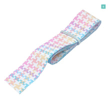 画像をギャラリービューアに読み込む, リボン パステル チェック柄 25mm×1m 6種類セットB ハンドメイド 手芸 ラッピング プレゼント アクセサリー