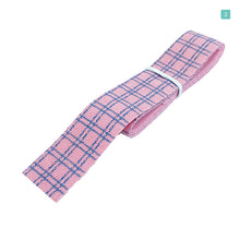 画像をギャラリービューアに読み込む, リボン オータム ストライプ チェック柄 25mm×1m 7種類セットB