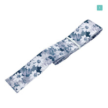 画像をギャラリービューアに読み込む, プリントリボン 花柄 サンフラワー レトロスタイル リボン 25mm×1m 8種類セットC 手芸用 ラッピング DIY材料 素材 資材 flower