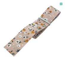 画像をギャラリービューアに読み込む, プリントリボン パンジー柄 25mm×1m 5種類セットB 小花柄 フラワー かわいい アクセサリー 手作り ラッピング ギフト