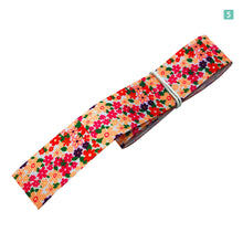 画像をギャラリービューアに読み込む, グログランリボンレトロ フラワー 25mm×1m 5種類セットA 花柄 フラワー アンティーク