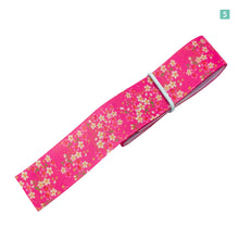 画像をギャラリービューアに読み込む, グログランリボンレトロ フラワー 25mm×1m 5種類セットB 花柄 フラワー アンティーク 作品