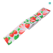 画像をギャラリービューアに読み込む, プリントリボン フルーツ ミックス 25mm×1m 5種類セット 可愛い ギフト ラッピング 果物 ハンドメイド