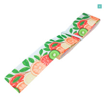 画像をギャラリービューアに読み込む, プリントリボン フルーツ ミックス 25mm×1m 5種類セット 可愛い ギフト ラッピング 果物 ハンドメイド