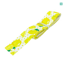 画像をギャラリービューアに読み込む, プリントリボン フルーツ レモン 25mm×1m 7種類セット かわいい 柄物 プリント 手芸 DIY ハンドメイド