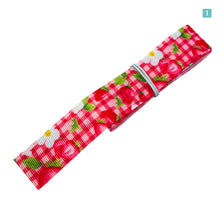 画像をギャラリービューアに読み込む, リボン ストロベリー スイーツ 25mm×1m 5種類セットB ヘアアクセサリー 苺 手芸 資材 テープ