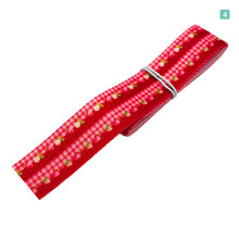 画像をギャラリービューアに読み込む, リボン ストロベリー スイーツ 25mm×1m 5種類セットC ヘアアクセサリー 苺 手芸 資材 テープ