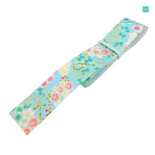 画像をギャラリービューアに読み込む, 和風デザインリボン パステル 2.5cm 1m 5種類セットB 成人式 正月 卒園 卒業 入学 春 つまみ細工 ヘア金具 バレッタ リメイク アクセサリー