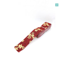 画像をギャラリービューアに読み込む, 和風デザインリボン コットンリボン 30mm 5m 5種類セットB 和風 着物 髪飾り バレッタ ハンドメイド ラッピング 手芸