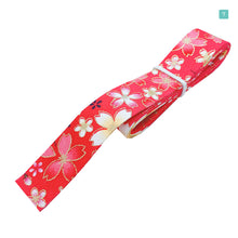 画像をギャラリービューアに読み込む, 和柄 和風 デザインリボン 青海波 桜柄 25mm ×1m 7種類セットC ハンドメイド アクセサリーパーツ 着物 和柄